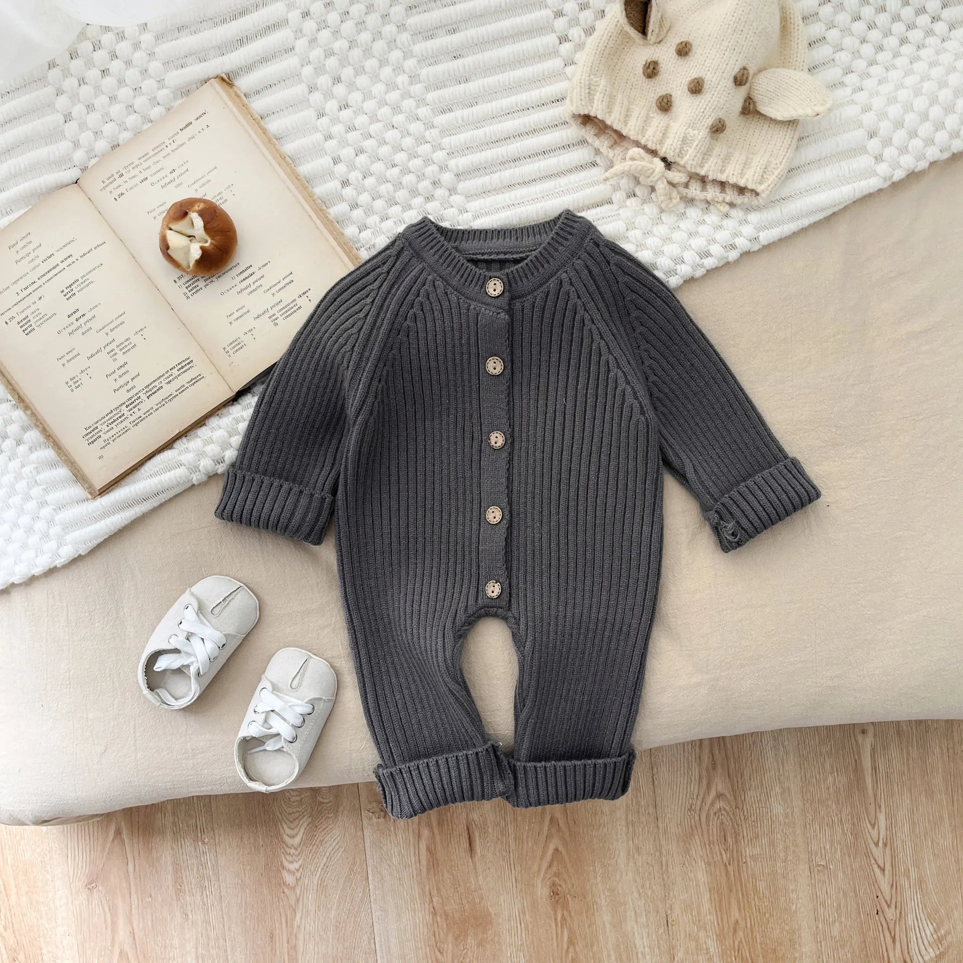 CozyCotton – Comfortabel & Stijlvol – Gebreide Romper